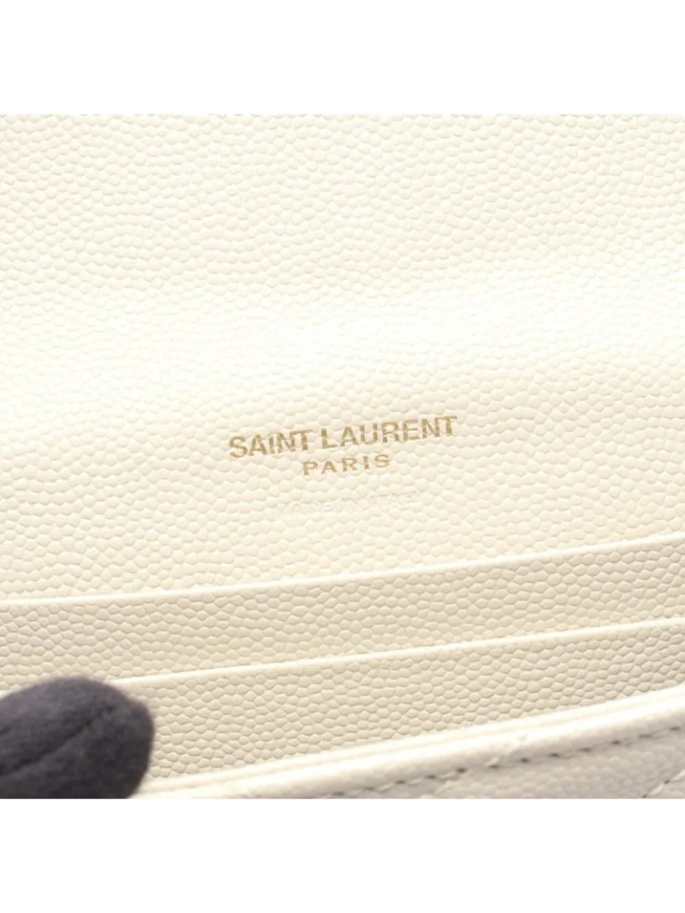 ★SOLD★ Saint Laurent Paris Wallet Monogram Leather - Picture 4 of 11